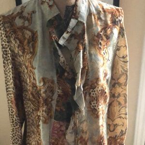 Beautiful blouse large long sleeve